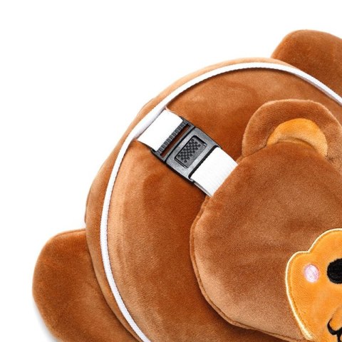 Małpka Fik poduszka podróżna + maseczka maskotka