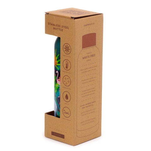 Metalowa butelka termiczna Królestwo zwierząt 500ml