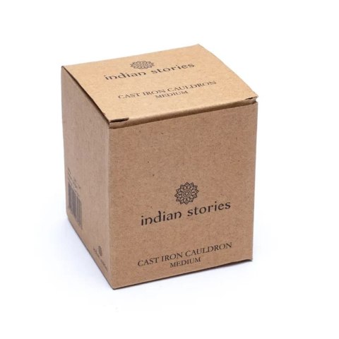 Kociołek - czarny żeliwny - do kadzideł