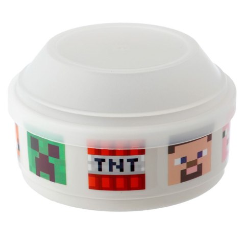 Minecraft Postacie Ikonki - pudełko na Lunch Bento 3szt. Faces
