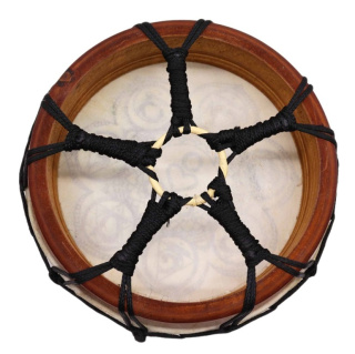 Bęben Szamański Czakra z Pałeczką - 25 cm