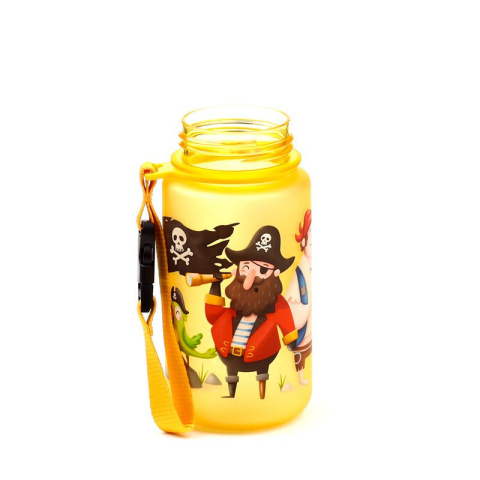 Butelka na wodę dla dzieci bidon niekapek Jolly Rogers Pirates Pop Top 350 ml