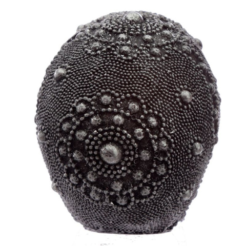 Ozdobne czaszka zdobiona srebrnymi koralikami - Skull 6,5cm