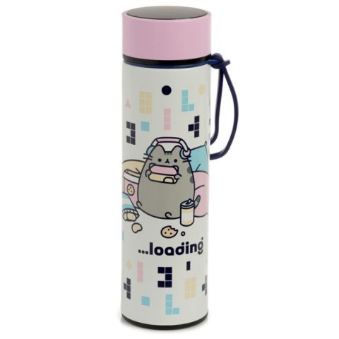 Butelka termiczna z termometrem Pusheen Kot Gaming 450ml