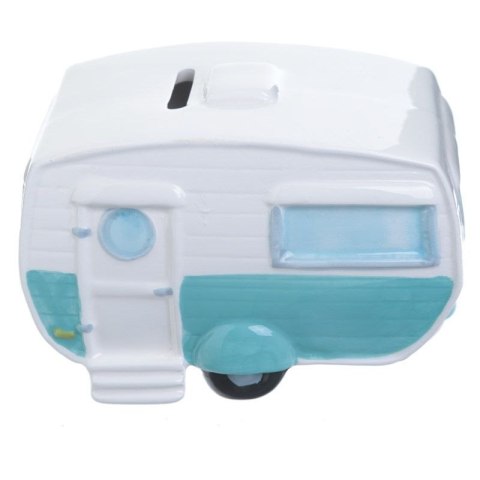 Ceramiczna skarbonka przyczepa kempingowa