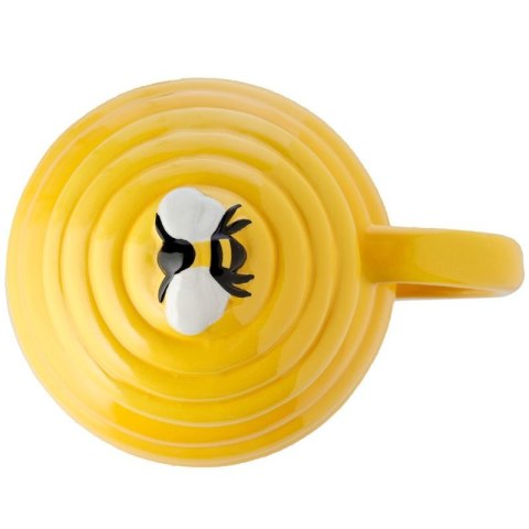 Czeramiczny kubek w kształcie ula