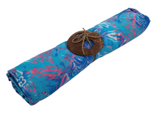 Indonezyjski Sarong - Tropikalne Liście