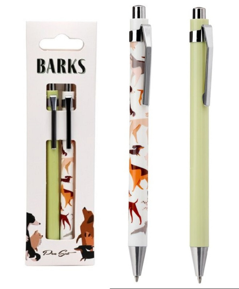 Zestaw dwóch długopisów - Barks Dog