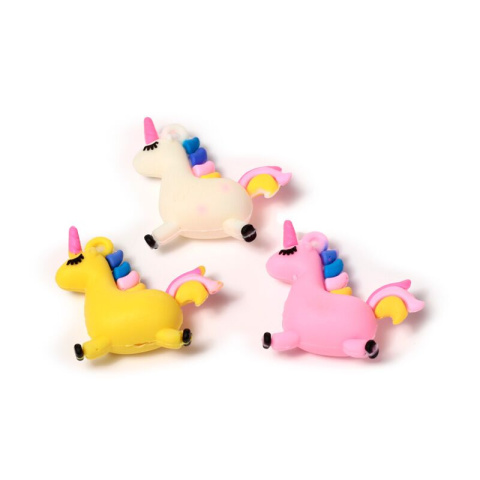 Kula do kąpieli z jednym magicznym jednorożcem - czerwona - truskawka