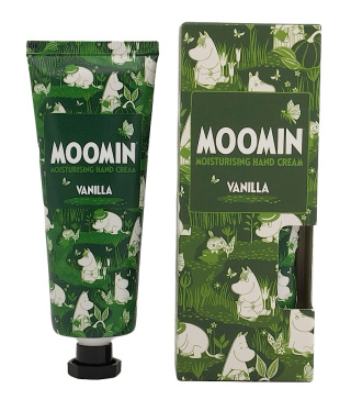 Moomin Muminki Garden Life - Nawilżający Krem do Rąk 75ml - Wanilia