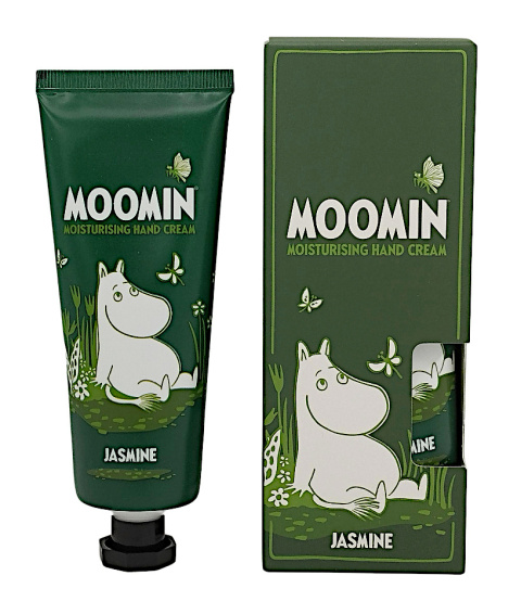 Moomin Muminki Garden Life - Nawilżający Krem do Rąk 75ml - Jaśmin