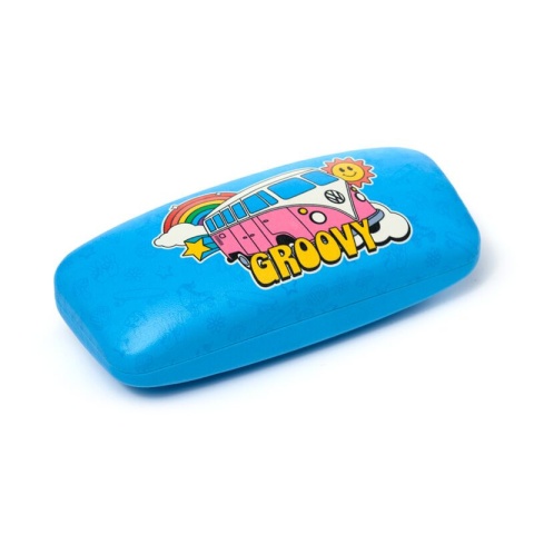 Etui na okulary przeciwsłoneczne Volkswagen VW T1 Camper Bus Retro Blue