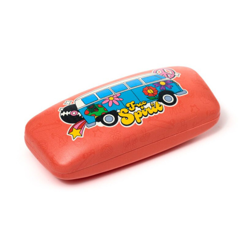 Etui na okulary przeciwsłoneczne Volkswagen VW T1 Camper Bus Retro Red