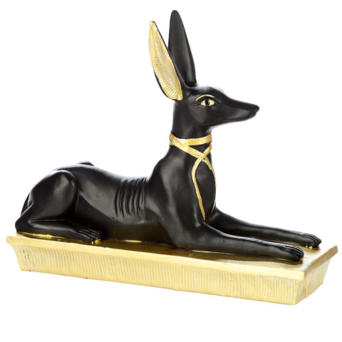 Figurka - Leżący Anubis Izyda