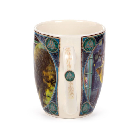 Lisa Parker Kubek z Porcelany Rusty Cauldron Cat