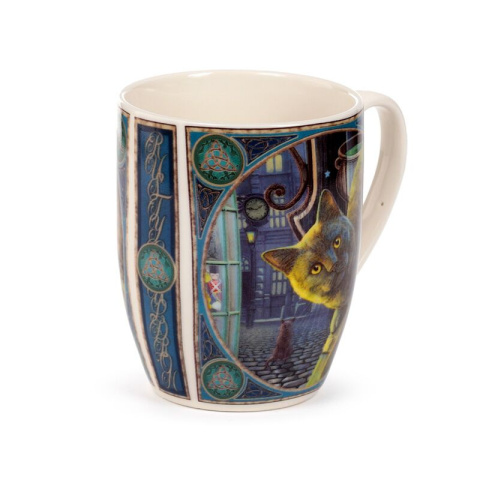 Lisa Parker Kubek z Porcelany Rusty Cauldron Cat