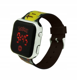 Zegarek LED z kalendarzem Pokemon