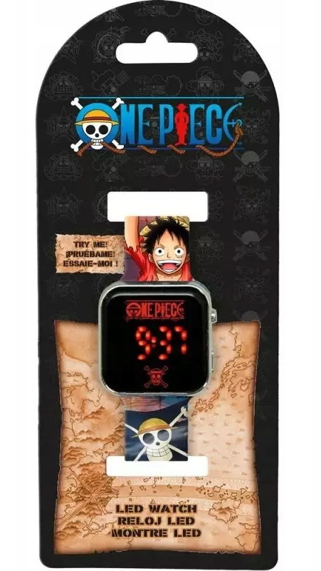 Zegarek LED z kalendarzem One Piece