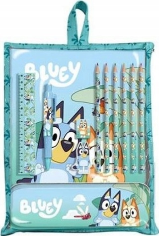 Zestaw piśmienniczy Bluey 12 elementów