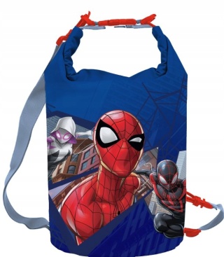 Wodoodporna torba - plecak 18x35 cm - Spiderman