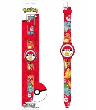 Zegarek cyfrowy Pokemon Pikachu