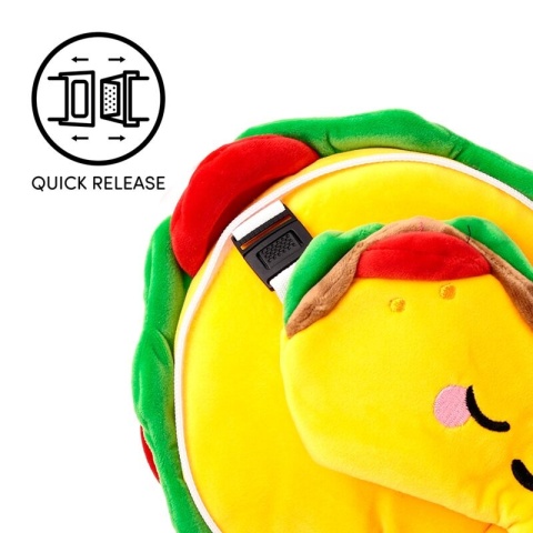 Foodiemals Taco Frida poduszka podróżna i maseczka na oczy - maskotka