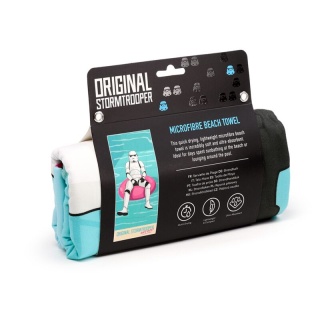 Ręcznik plażowy z mikrofibry - The Original Stormtrooper Dzień na basenie