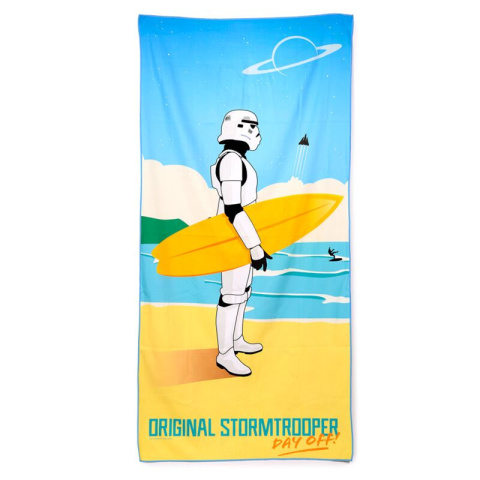 Ręcznik plażowy z mikrofibry - The Original Stormtrooper Surfer 180x85cm