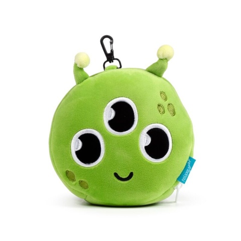 Space Cadets Alien poduszka podróżna maseczka na oczy maskotka Ufek