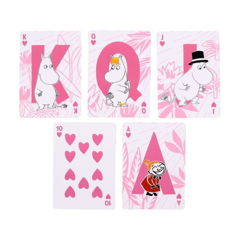 Standardowa talia kart do gry - Moomin Tammi - Muminki