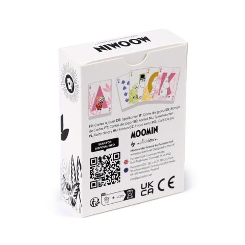 Standardowa talia kart do gry - Moomin Tammi - Muminki