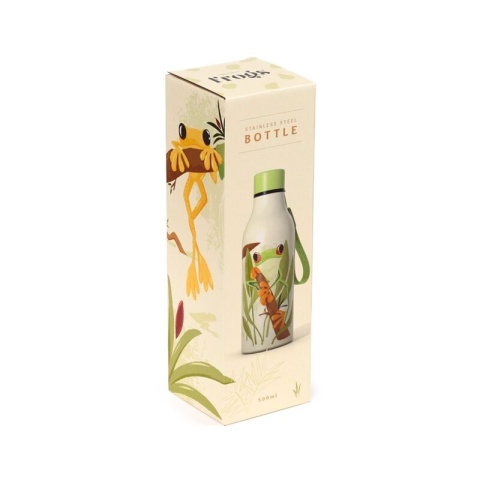 Butelka termiczna ze stali nierdzewnej 500 ml - Tropical Tree Frog żabka