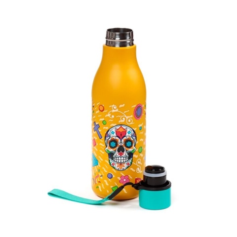 Butelka termiczna ze stali nierdzewnej 500 ml - Day of the Dead
