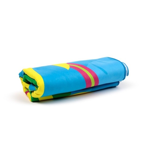 Ręcznik plażowy z mikrofibry - Flamingo Club Tropicana 180x85cm