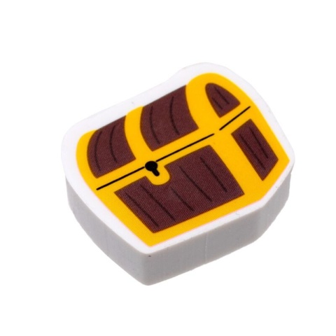 Zestaw 3 gumek do wycierania - Jolly Roger piraci