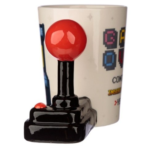 Kubek gracza Joystick Game Over Koniec Gry Arcade