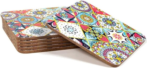 6 podkładek z MDF - Oriental