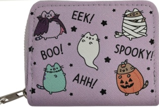Portfel zamykany na suwak Kot - Pusheen Cat Halloween