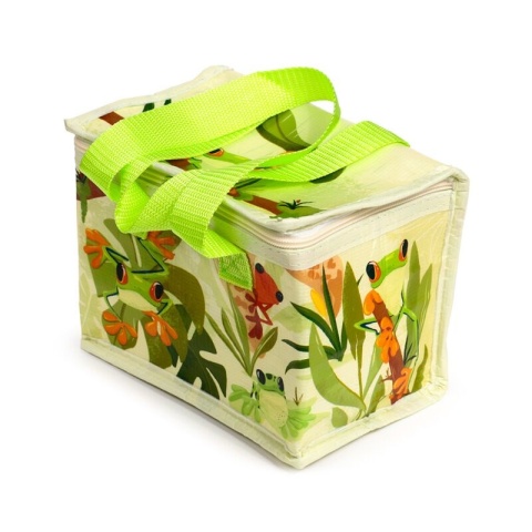 Tkana torba termiczna termoizolacyjna Tropical Frogs mała tropikalna żabka