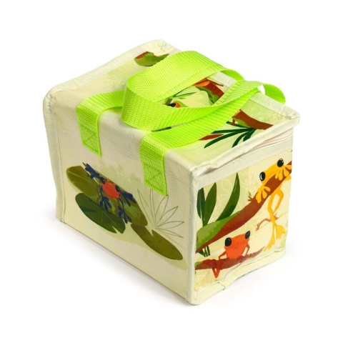 Tkana torba termiczna termoizolacyjna Tropical Frogs mała tropikalna żabka