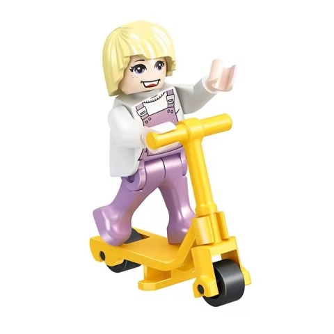 Klocki konstrukcyjne Cogo Słoneczny domek