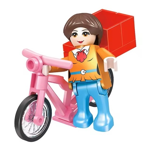 Klocki konstrukcyjne Cogo Słoneczny domek