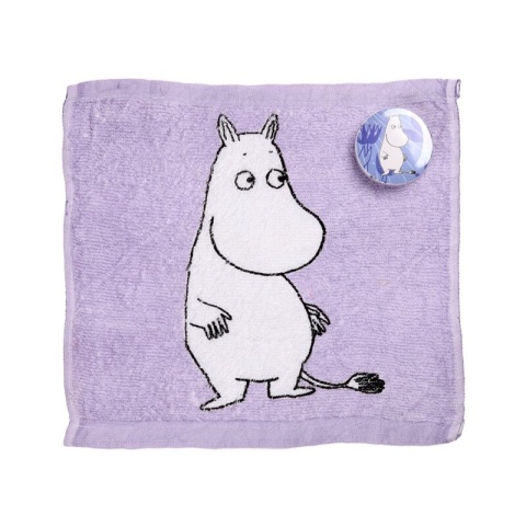 Moomin Skompresowany ręcznik podróżny Muminki - niebieski