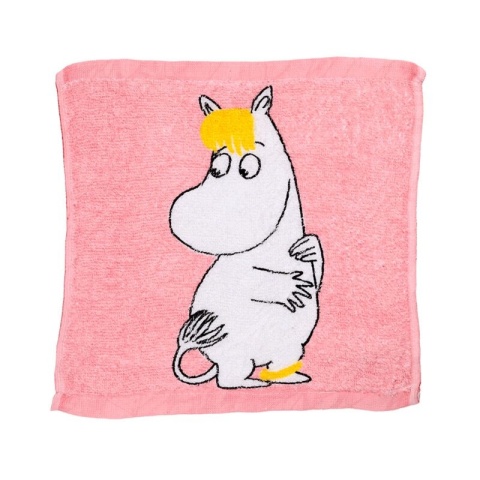 Moomin Skompresowany ręcznik podróżny Muminki - różowy