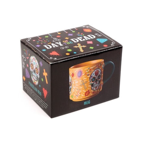 Duży porcelanowy kubek - Day of the Dead 500ml