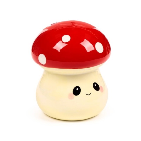 Skarbonka ceramiczna - Cute Mushroom - śliczny muchomorek