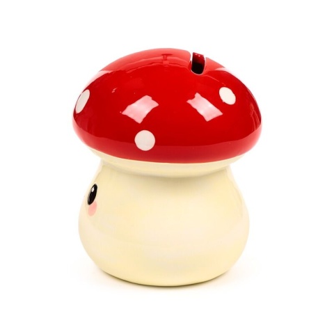 Skarbonka ceramiczna - Cute Mushroom - śliczny muchomorek