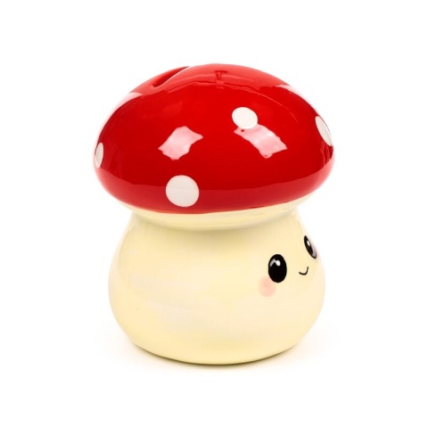 Skarbonka ceramiczna - Cute Mushroom - śliczny muchomorek