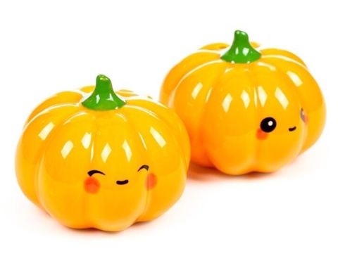 Solniczka i pieprzniczka - Pumpkin Foodiemals - dynie