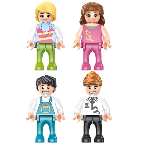 Klocki konstrukcyjne Cogo Skate Park i Sklep Sportowy